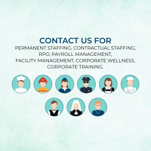 Image depicting various professions representing staffing services offered.