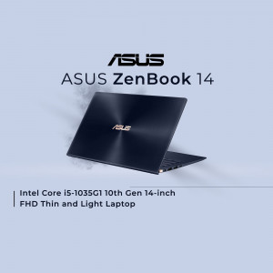 ASUS ZenBook 14 laptop with Intel Core i5 processor