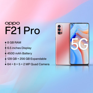 Oppo F21 Pro 5G smartphone with specifications