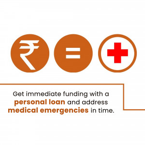 Image depicting a personal loan helping with medical expenses