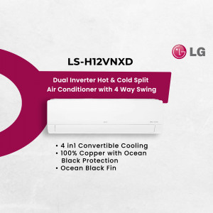 LG LS-H12VNXD Dual Inverter Hot & Cold Split Air Conditioner