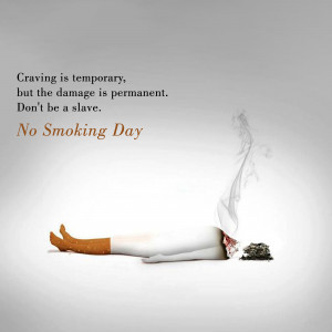 Image depicting a cigarette shaped like a person lying down, symbolizing the damaging effects of smoking.