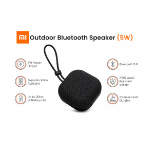Xiaomi Outdoor Bluetooth Speaker 5W - Black