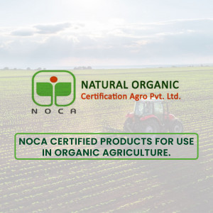 NOCA Certification Logo with Agricultural Field