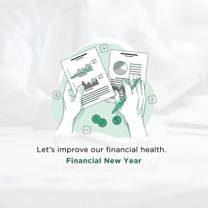 Illustration of hands working with financial charts and documents.