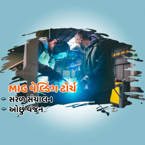 Two welders working on a metal structure in a workshop.