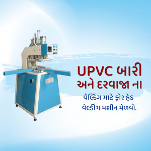 UPVC welding machine for doors and windows