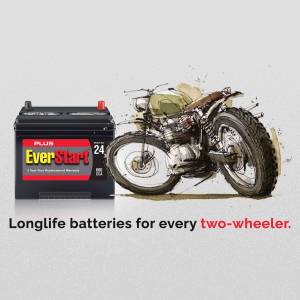 EverStart Motorcycle Battery Advertisement Template For Instagram