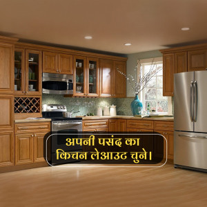 A warm and inviting kitchen with wooden cabinets and stainless steel appliances.