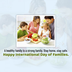 Family preparing a healthy meal together