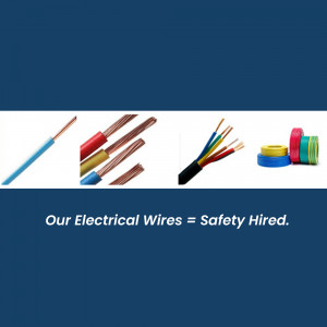 Assortment of colorful electrical wires