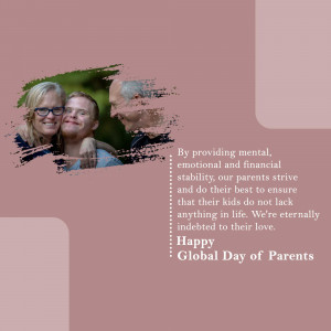 A heartwarming image of a family with a parent and child with Down syndrome, celebrating Global Day of Parents.