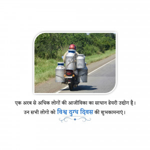 A man on a motorcycle carrying multiple milk cans.