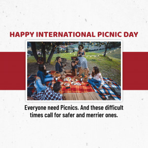 Group of friends enjoying a picnic in a park