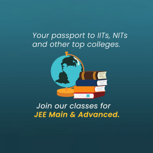 Image depicting education and preparation for IITs, NITs and other top colleges.
