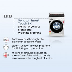 IFB Senator Smart Touch SX 8.5 KG Front Load Washing Machine