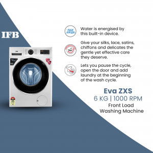 IFB Eva ZXS 6 KG Front Load Washing Machine with features