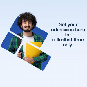 Student with admission information