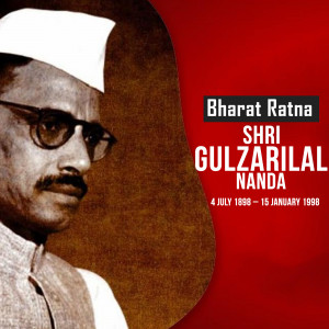 Portrait of Shri Gulzarilal Nanda, former Prime Minister of India