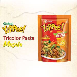 Sunfeast YiPPee! Tricolor Pasta Masala Flyer For WhatsApp