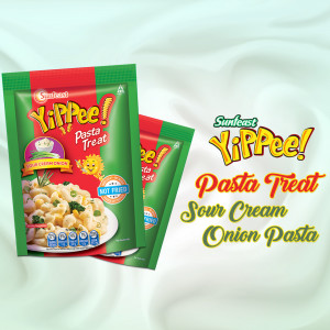 Sunfeast YiPPee! Pasta Treat - Sour Cream Onion Banner For WhatsApp