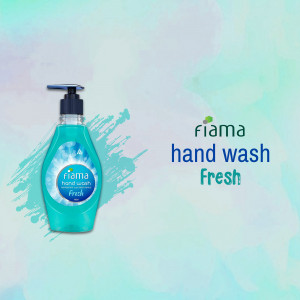 Fiama Hand Wash - Fresh Promotional Banner For Telegram
