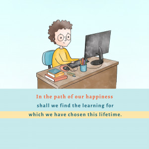 Online Learning And Happiness Advertisement For Pinterest