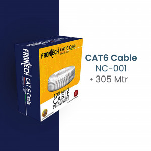 FRONTECH CAT6 Cable packaging box with product image