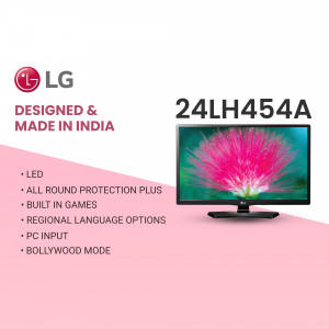 LG 24LH454A LED TV with vibrant display