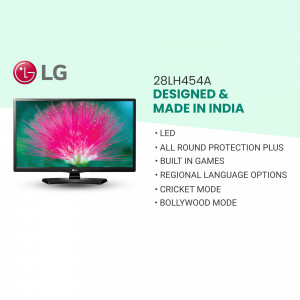LG 28LH454A LED TV with vibrant display and features