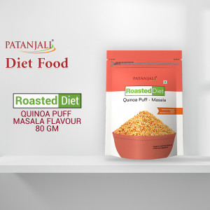 Patanjali Roasted Diet Quinoa Puff Masala 80gm packet