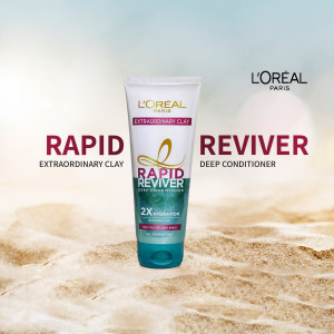 L'Oréal Paris Rapid Reviver Extraordinary Clay Deep Conditioner product shot