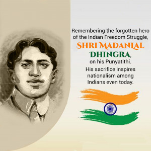 Madan Lal Dhingra Punyatithi Template