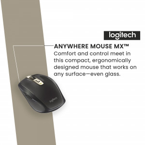 Logitech Anywhere Mouse MX™ - Black Wireless Mouse