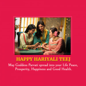 Women celebrating Hariyali Teej festival