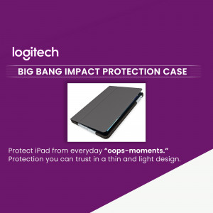 Logitech Big Bang Impact Protection Case for iPad