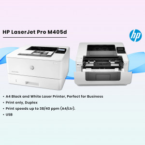 HP LaserJet Pro M405d monochrome laser printer