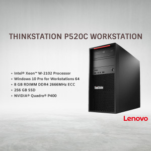 Lenovo ThinkStation P520c workstation computer with specifications