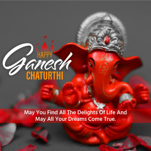 Image of Lord Ganesha for Ganesh Chaturthi celebrations