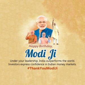 narendra modi poster design