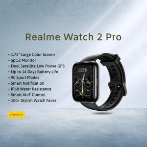Realme Watch 2 Pro smartwatch with key features listed