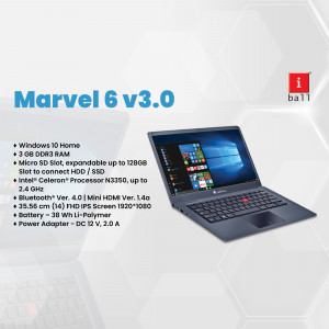 iBall Marvel 6 v3.0 laptop with specifications