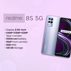 Realme 8s 5G smartphone with specifications
