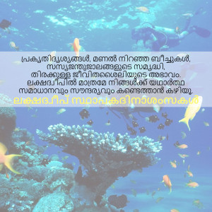 A vibrant underwater scene featuring a coral reef, colorful fish, and a scuba diver.