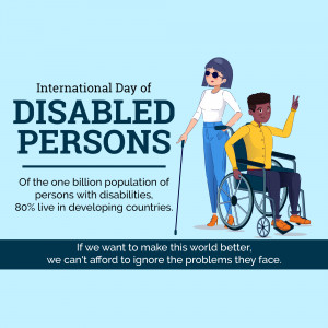 Disability Day Template