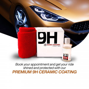 9H Nano-Ceramic Coating for car protection
