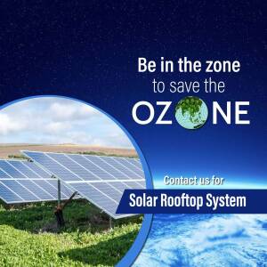 Solar Rooftop System Promotion Creative Design For Google Business Profile