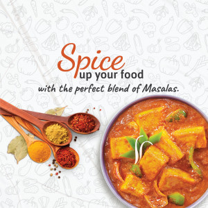 Paneer Butter Masala with Spices