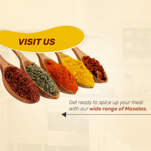 Assortment of colorful spices on wooden spoons