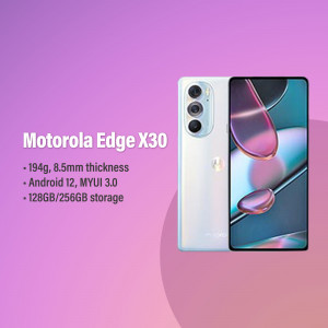 Motorola Edge X30 smartphone with specifications